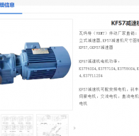 KF57EDRN90L4/2P/B/KCC/AL減速電機(jī)型號解析